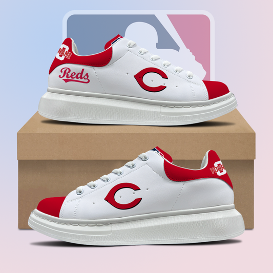 [HOMERUN DEAL] NEW CUSTOMIZED MLB05 CRS CINCINNATI REDS MCQUEEN SHOES