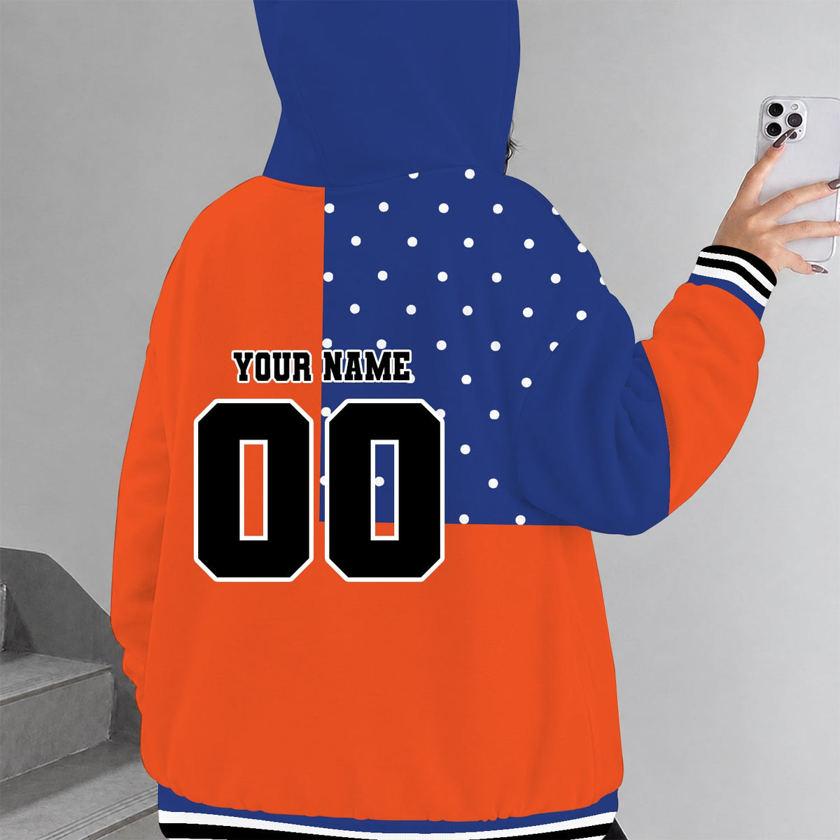 [GOAL DEAL] NEW CUSTOMIZED MLS05 FCC FC CINCINNATI ZIP HOODIE
