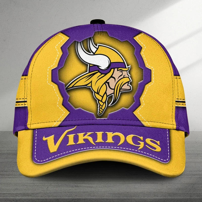 [TOUCHDOWN DEAL] NEW CUSTOMIZED NFL05 MVK MINNESOTA VIKINGS CLASSIC CAP