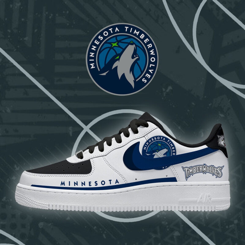 [SLAM DUNK DEAL] NEW CUSTOMIZED NBA05 MTW MINNESOTA TIMBERWOLVES AF1 SHOES