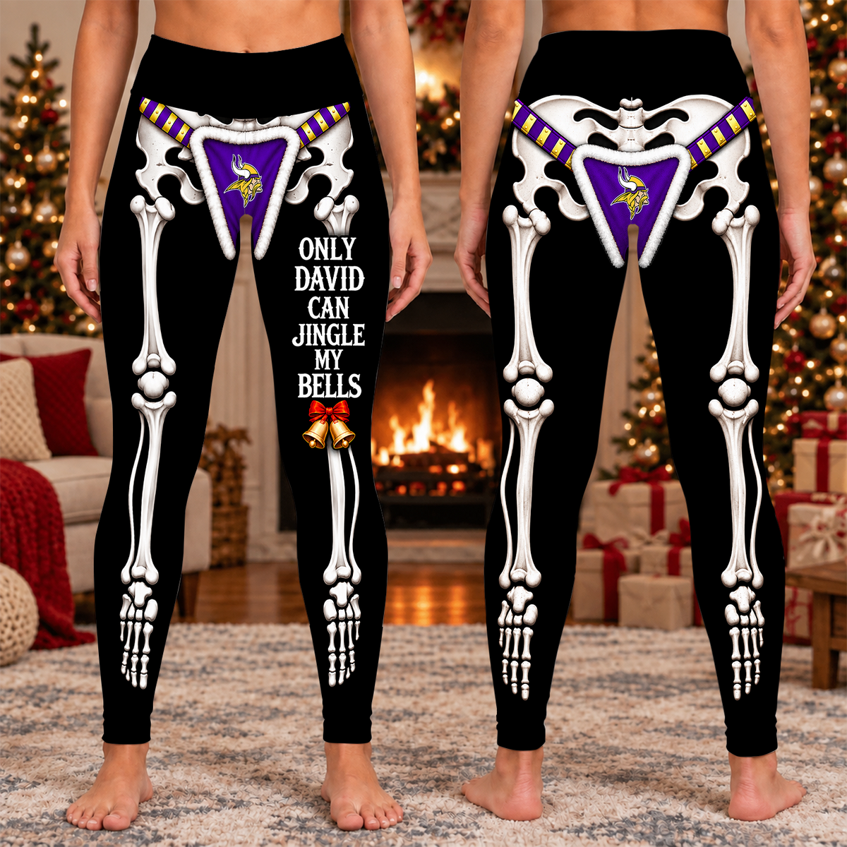 [TOUCHDOWN DEAL] NEW CUSTOMIZED NFL05 MVK THE VIKINGS FUNNY WAIST-COVERING PANTS