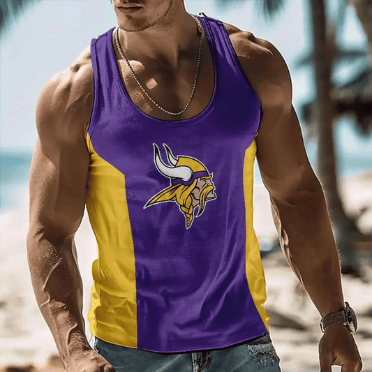[TOUCHDOWN DEAL] NEW CUSTOMIZED NFL05 MVK MINNESOTA VIKINGS UNISEX TANK TOP