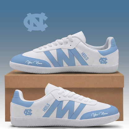 [SLAM DUNK DEAL] NEW CUSTOMIZED NCAA MAM05 NTH NORTH CAROLINA TAR HEELS CLASSIC SNEAKERS