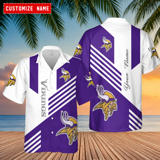 [TOUCHDOWN DEAL] NEW CUSTOMIZED NFL05 MVK MINNESOTA VIKINGS UNISEX HAWAIIAN SHIRT