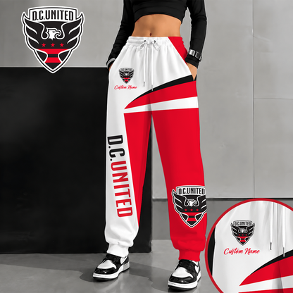 [GOAL DEAL] NEW CUSTOMIZED MLS06 DCU D.C. UNITED SWEATPANTS