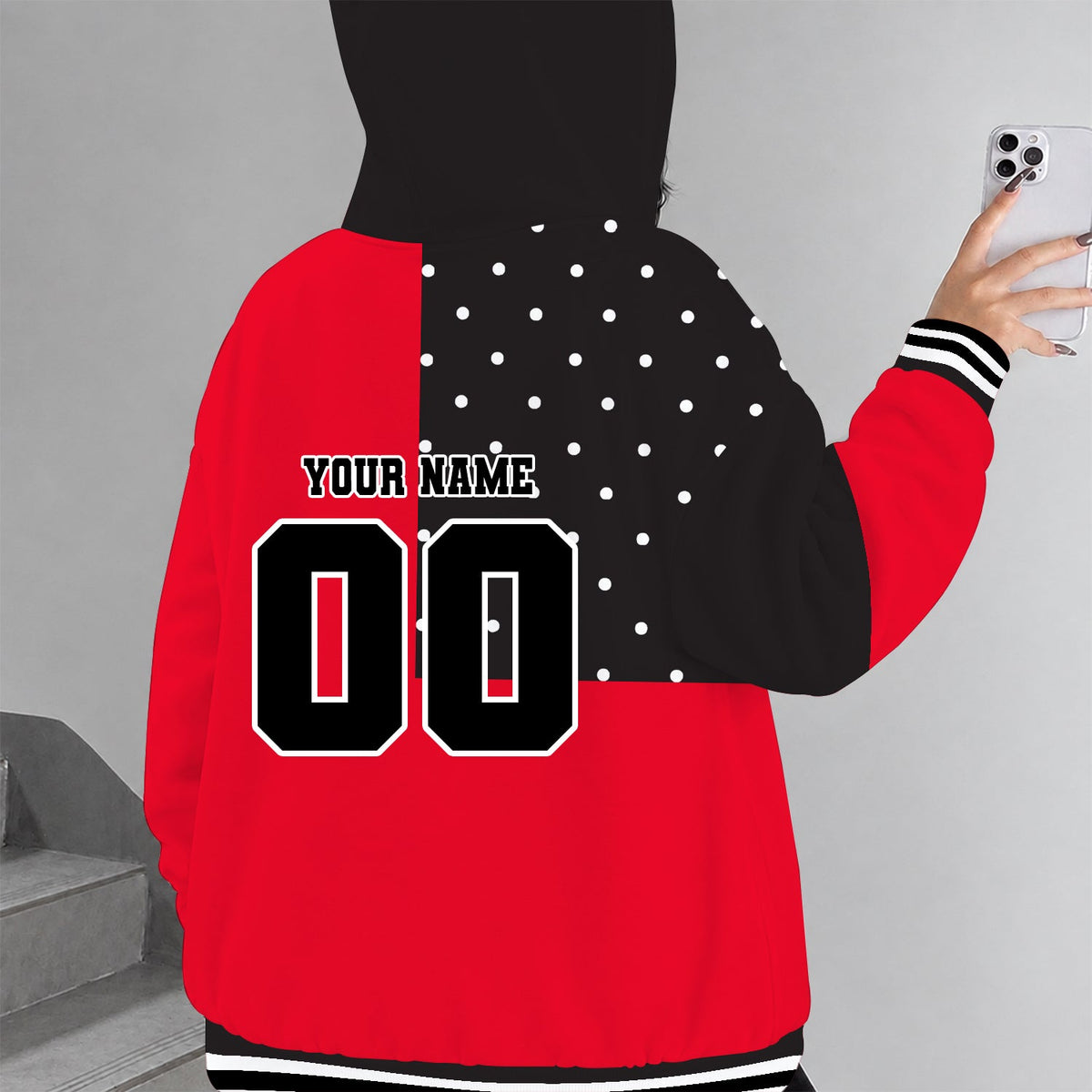 [GOAL DEAL] NEW CUSTOMIZED MLS06 DCU D.C. UNITED ZIP HOODIE
