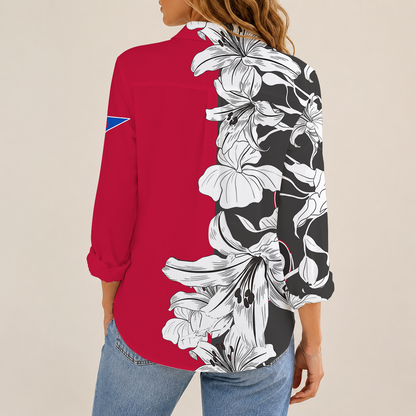 [TOUCHDOWN DEAL] NEW CUSTOMIZED NCAA FBS06 GEB GEORGIA BULLDOGS WOMEN CASUAL SHIRT
