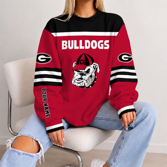 [TOUCHDOWN DEAL] NEW CUSTOMIZED NCAA FBS06 GEB GEORGIA BULLDOGS UNISEX SWEATSHIRT