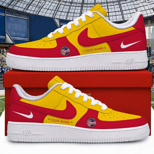 [HOOPS SPECIAL] NEW CUSTOMIZED WNBA06 IDF INDIANA FEVER AF1 SNEAKERS