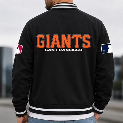 [HOMERUN DEAL] NEW CUSTOMIZED MLB06 SFG SAN FRANCISCO GIANTS MULTICOLOR MEN'S CASUAL JACKET