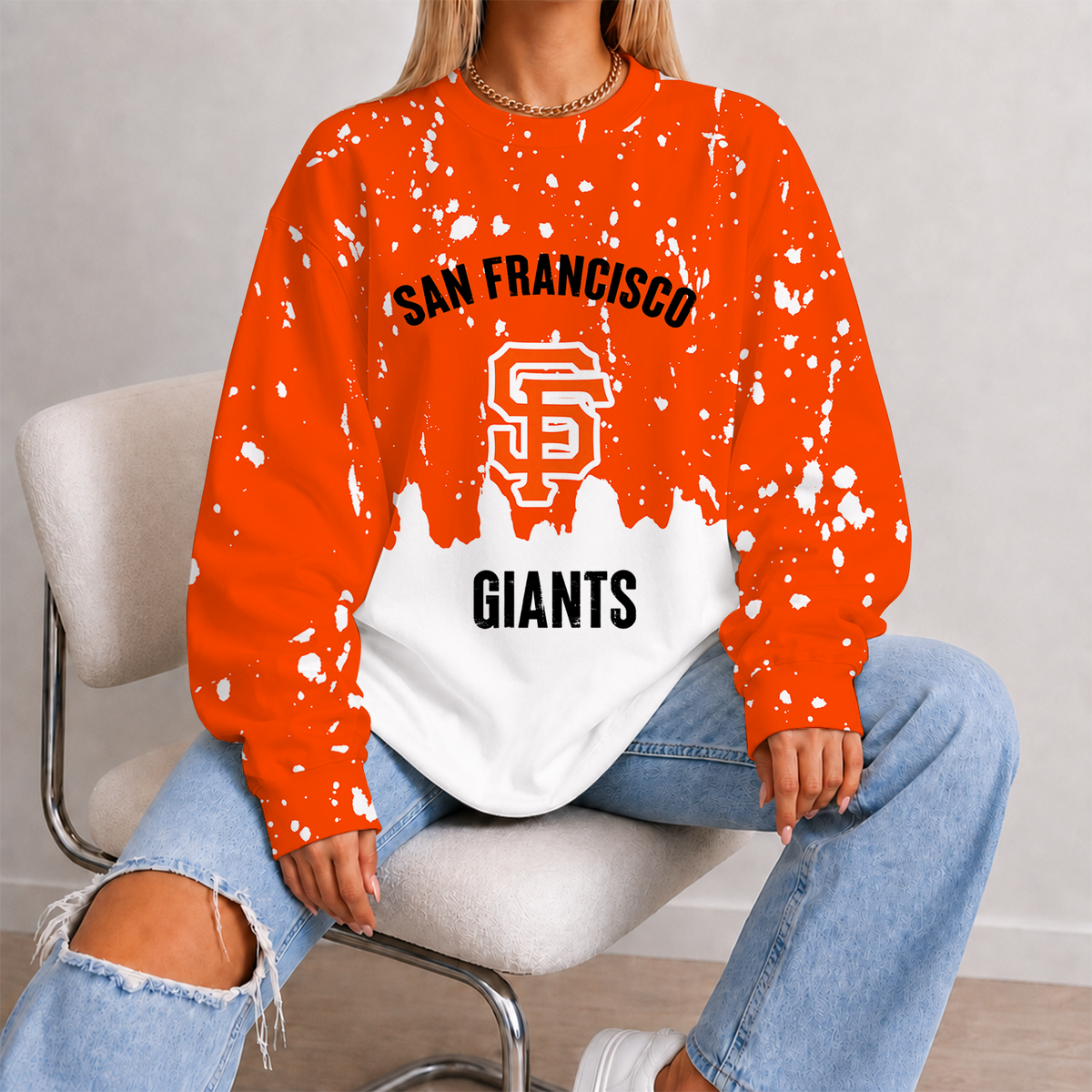 [HOMERUN DEAL] NEW CUSTOMIZED MLB06 SFG SAN FRANCISCO GIANTS UNISEX SWEATSHIRT