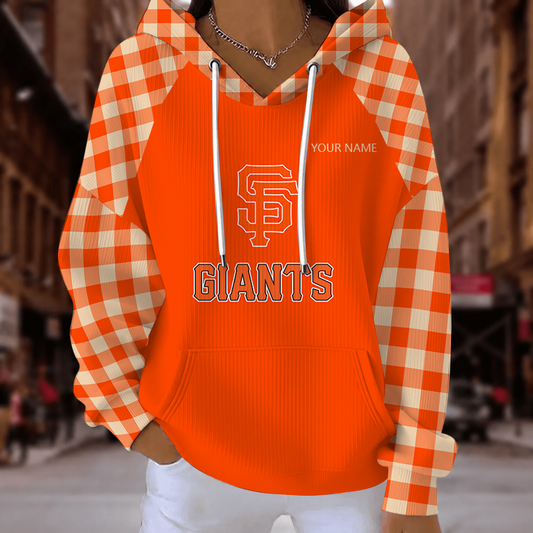 [HOMERUN DEAL] NEW CUSTOMIZED MLB06 SFG SAN FRANCISCO GIANTS RIBBED HOODIE & SWEATSHIRT