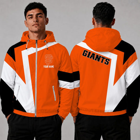 [HOMERUN DEAL] NEW CUSTOMIZED MLB06 SFG SAN FRANCISCO GIANTS WINDBREAKER JACKET