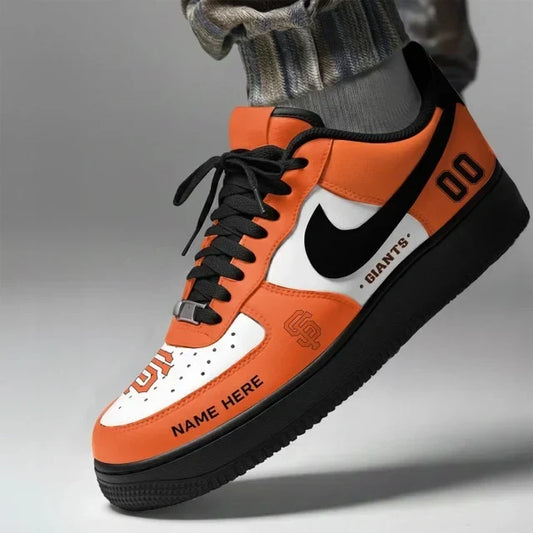 [HOMERUN DEAL] NEW CUSTOMIZED MLB06 SFG SAN FRANCISCO GIANTS AF1 SHOES