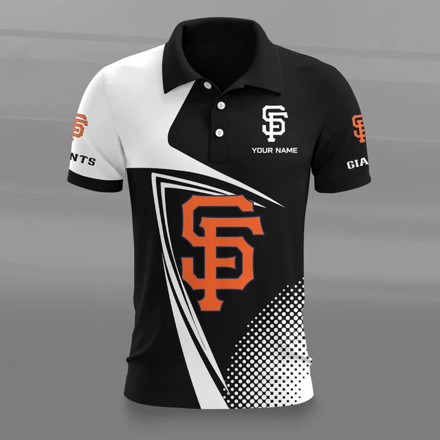 [HOMERUN DEAL] NEW CUSTOMIZED MLB06 SFG SAN FRANCISCO GIANTS POLO SHIRT