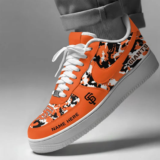 [HOMERUN DEAL] NEW CUSTOMIZED MLB06 SFG SAN FRANCISCO GIANTS AF1 SHOES