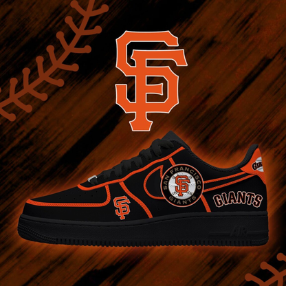 [HOMERUN DEAL] NEW CUSTOMIZED MLB06 SFG SAN FRANCISCO GIANTS AF1 SHOES