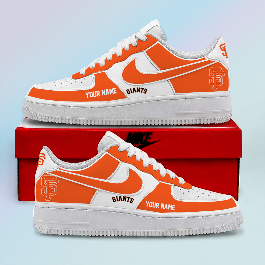 [HOMERUN DEAL] NEW CUSTOMIZED MLB06 SFG SAN FRANCISCO GIANTS AF1 SHOES