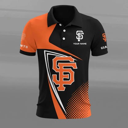 [HOMERUN DEAL] NEW CUSTOMIZED MLB06 SFG SAN FRANCISCO GIANTS POLO SHIRT