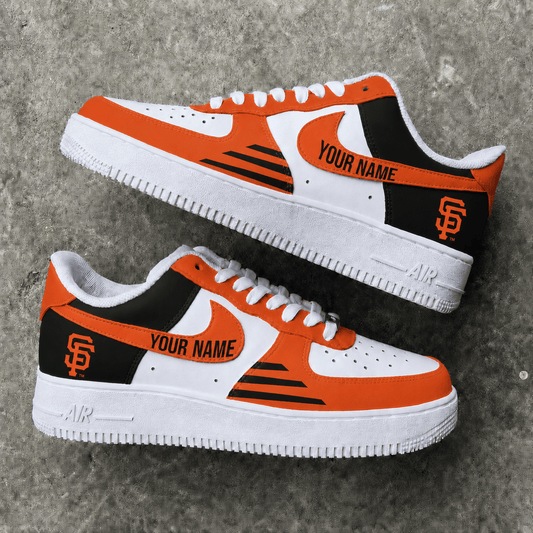 [HOMERUN DEAL] NEW CUSTOMIZED MLB06 SFG SAN FRANCISCO GIANTS AF1 SHOES