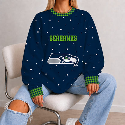 [TOUCHDOWN DEAL] NEW CUSTOMIZED NFL06 SSH SEATTLE SEAHAWKS UNISEX SWEATSHIRT