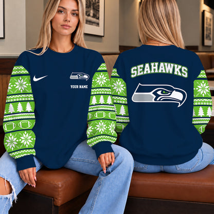 [TOUCHDOWN DEAL] NEW CUSTOMIZED NFL06 SSH THE SEAHAWKS UNISEX SWEATSHIRT
