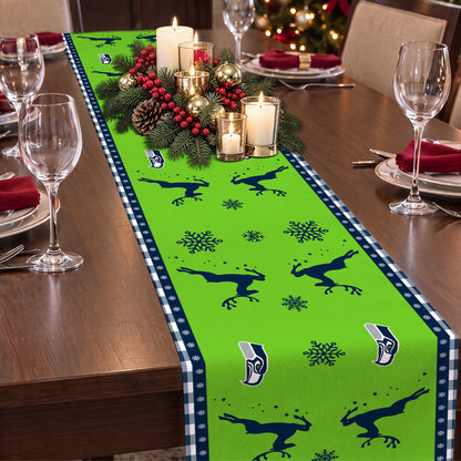 [TOUCHDOWN DEAL] NEW CUSTOMIZED NFL06 SSH SEATTLE SEAHAWKS TABLE RUNNER
