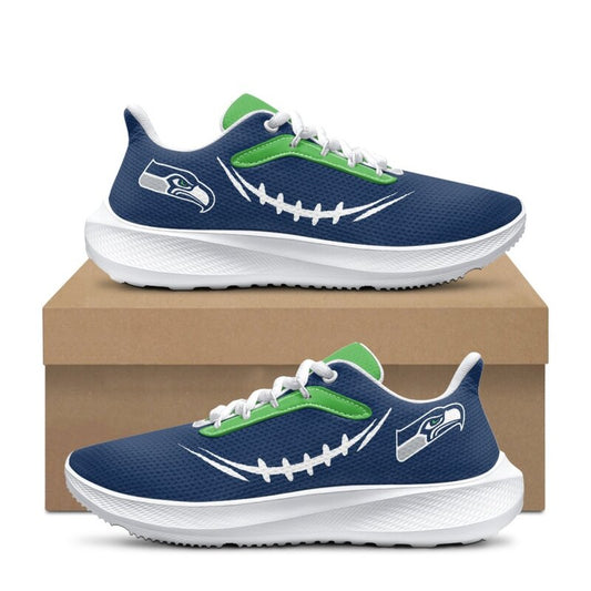 [TOUCHDOWN DEAL] NEW CUSTOMIZED NFL06 SSH SEATTLE SEAHAWKS ROAD RUNNING SHOES