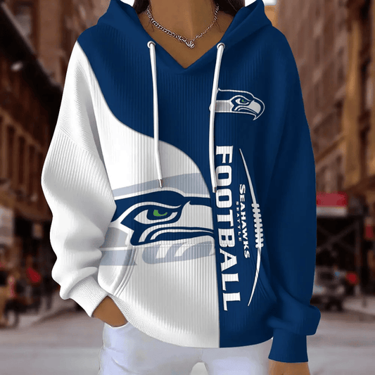 [TOUCHDOWN DEAL] NEW CUSTOMIZED NFL06 SSH SEATTLE SEAHAWKS RIBBED HOODIE & SWEATSHIRT