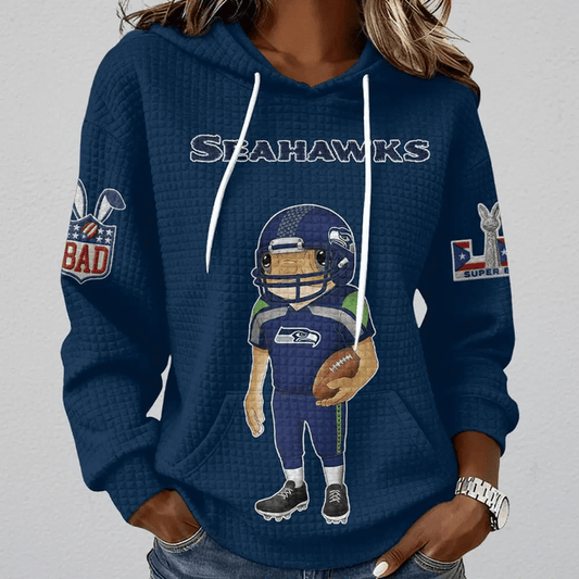 [TOUCHDOWN DEAL] NEW CUSTOMIZED NFL06 SSH SEATTLE SEAHAWKS UNISEX HOODED SWEATSHIRT