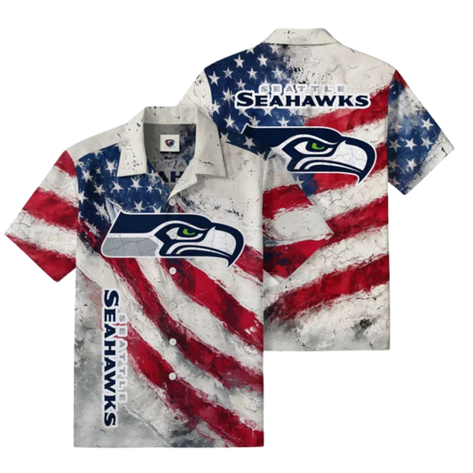 [TOUCHDOWN DEAL] NEW CUSTOMIZED NFL06 SSH SEATTLE SEAHAWKS UNISEX HAWAIIAN SHIRT