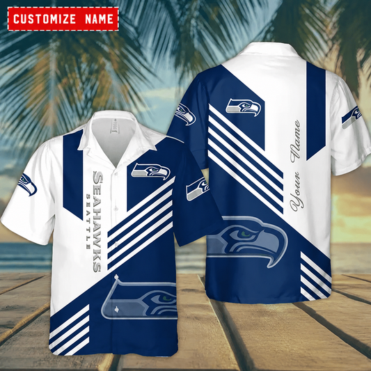 [TOUCHDOWN DEAL] NEW CUSTOMIZED NFL06 SSH SEATTLE SEAHAWKS UNISEX HAWAIIAN SHIRT
