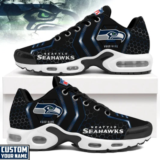 [TOUCHDOWN DEAL] NEW CUSTOMIZED NFL06 SSH SEATTLE SEAHAWKS AIR MAX PLUS SNEAKERS