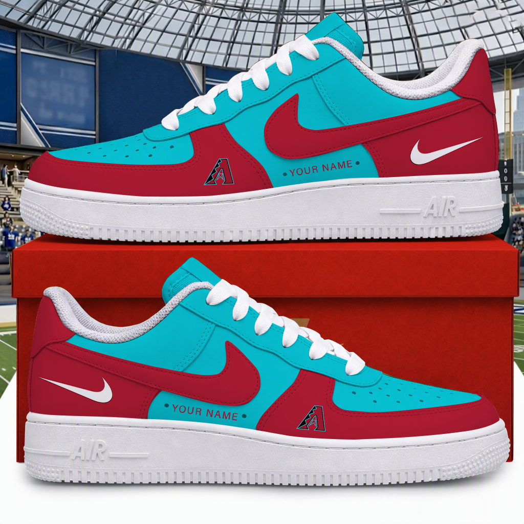 [HOMERUN DEAL] NEW CUSTOMIZED MLB07 ADS ARIZONA DIAMONDBACKS AF1 SHOES