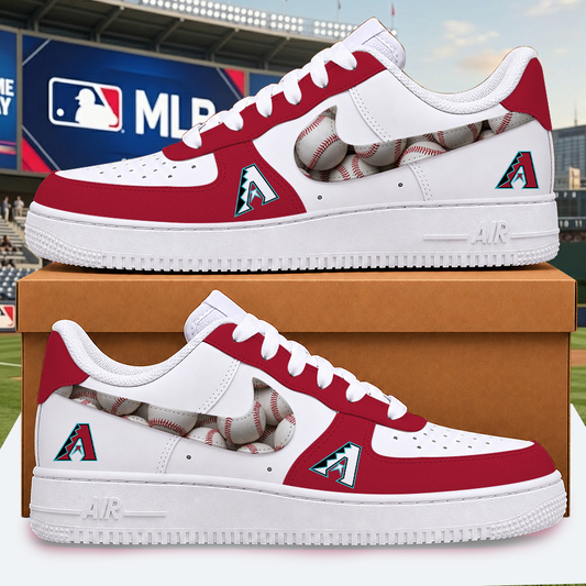 [HOMERUN DEAL] NEW CUSTOMIZED MLB07 ADS ARIZONA DIAMONDBACKS AF1 SHOES