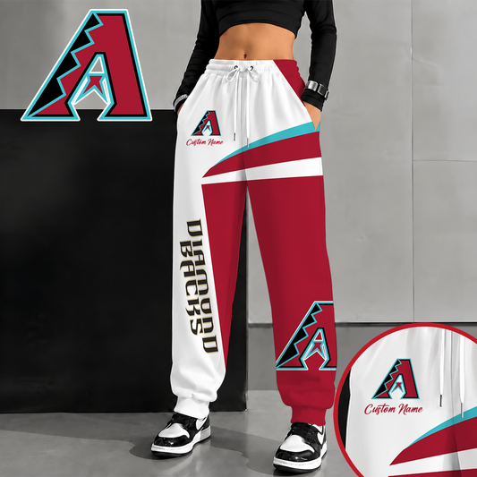 [HOMERUN DEAL] NEW CUSTOMIZED MLB07 ADS ARIZONA DIAMONDBACKS SWEATPANTS