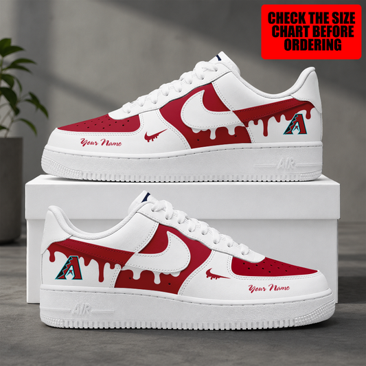 [HOMERUN DEAL] NEW CUSTOMIZED MLB07 ADS ARIZONA DIAMONDBACKS AF1 SHOES