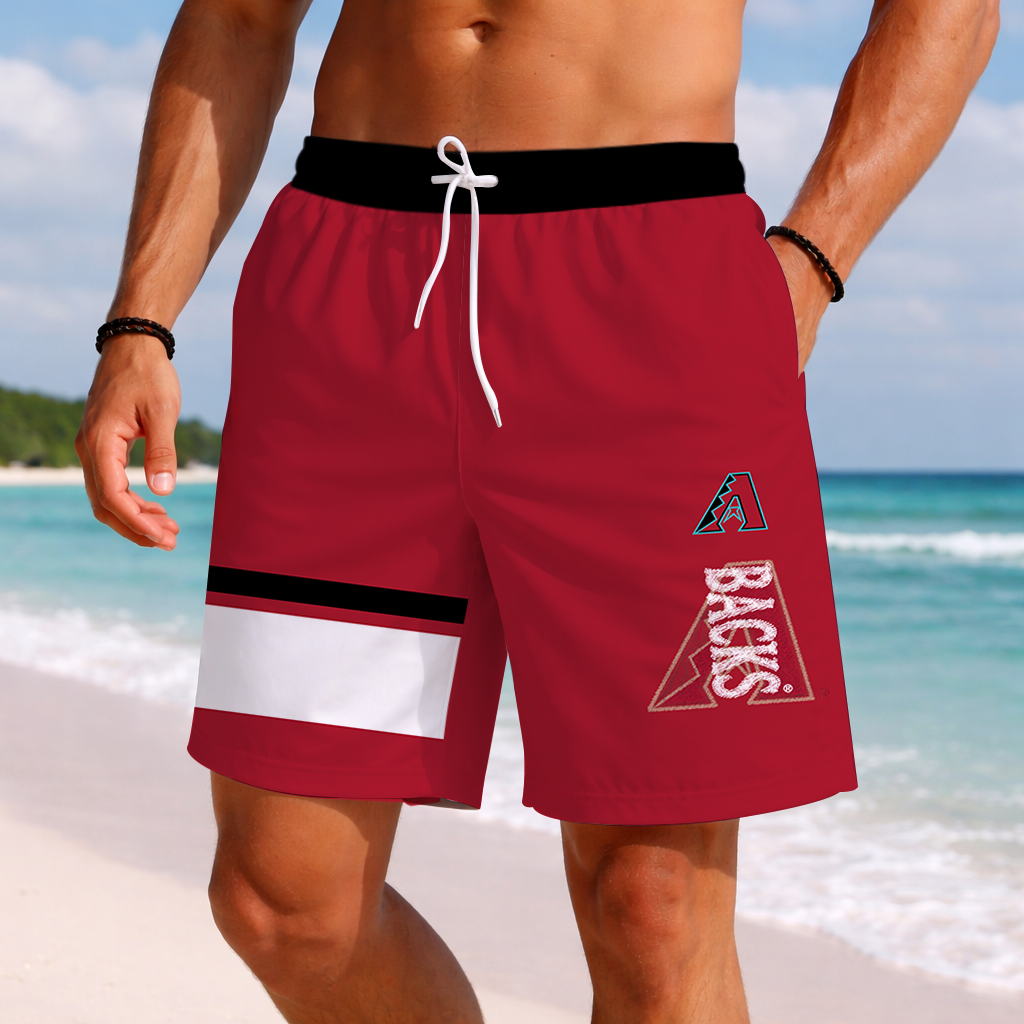 [HOMERUN DEAL] NEW PREMIUM MLB07 ADS ARIZONA DIAMONDBACKS BASEBALL SHORT PANTS