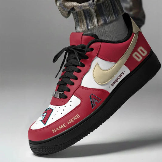 [HOMERUN DEAL] NEW CUSTOMIZED MLB07 ADS ARIZONA DIAMONDBACKS AF1 SHOES