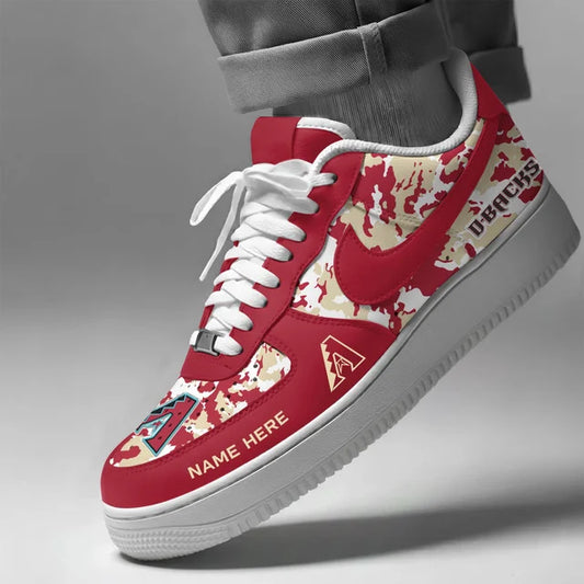 [HOMERUN DEAL] NEW CUSTOMIZED MLB07 ADS ARIZONA DIAMONDBACKS AF1 SHOES