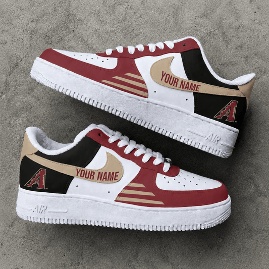 [HOMERUN DEAL] NEW CUSTOMIZED MLB07 ADS ARIZONA DIAMONDBACKS AF1 SHOES