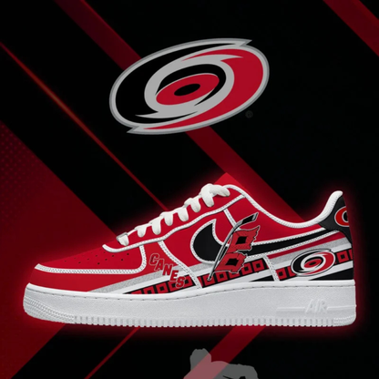 [PUCK DROP DEAL] NEW CUSTOMIZED NHL07 CLH CAROLINA HURRICANES AF1 SHOES