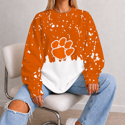 [TOUCHDOWN DEAL] NEW CUSTOMIZED NCAA FBS07 CST CLEMSON TIGERS UNISEX SWEATSHIRT