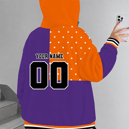 [TOUCHDOWN DEAL] NEW CUSTOMIZED NCAA FBS07 CST CLEMSON TIGERS ZIP HOODIE