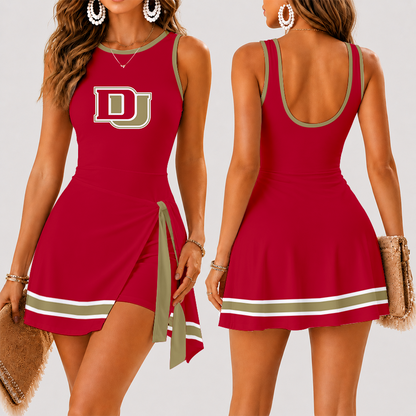 [PUCK DROP DEAL] NEW CUSTOMIZED NCAA MFF07 DEP DENVER PIONEERS WOMEN'S SUMMER SKORT DRESS