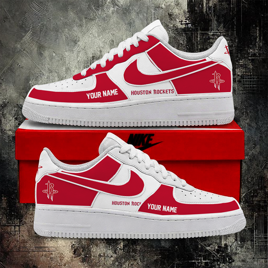 [SLAM DUNK DEAL] NEW CUSTOMIZED NBA07 HRO HOUSTON ROCKETS AF1 SHOES