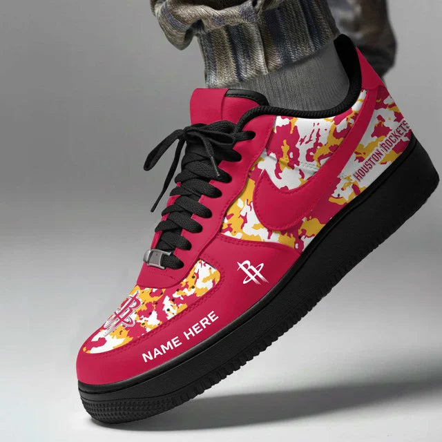 [SLAM DUNK DEAL] NEW CUSTOMIZED NBA07 HRO HOUSTON ROCKETS AF1 SHOES