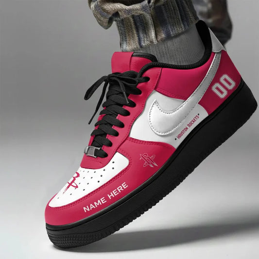 [SLAM DUNK DEAL] NEW CUSTOMIZED NBA07 HRO HOUSTON ROCKETS AF1 SHOES