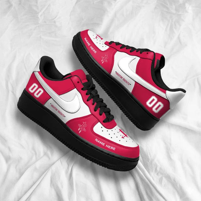 [SLAM DUNK DEAL] NEW CUSTOMIZED NBA07 HRO HOUSTON ROCKETS AF1 SHOES