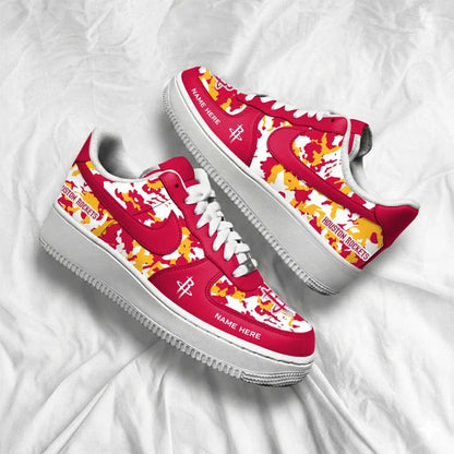 [SLAM DUNK DEAL] NEW CUSTOMIZED NBA07 HRO HOUSTON ROCKETS AF1 SHOES